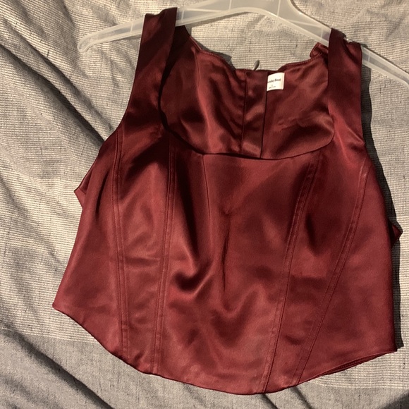 ARITZIA SUNDAY BEST Shiloh Satin Bustier - Picture 13 of 13